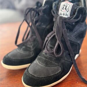 Ash Black High-Top Women's Sneakers